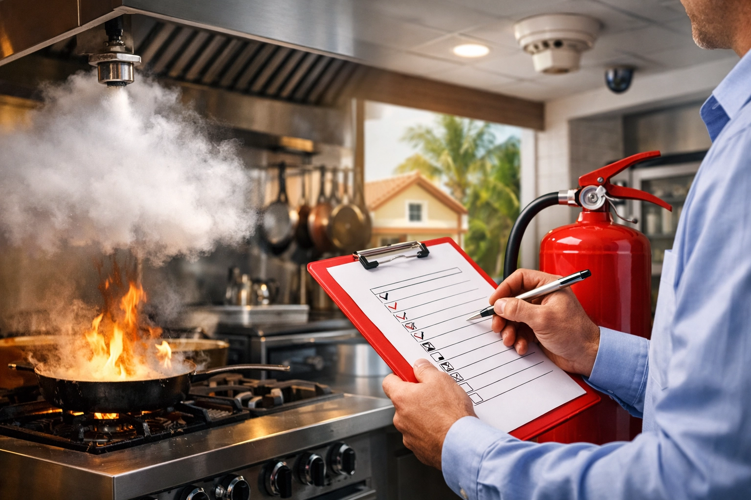 [HERO] Florida Restaurant Insurance: 5 Steps How to Audit Your Fire Suppression and Property Safety