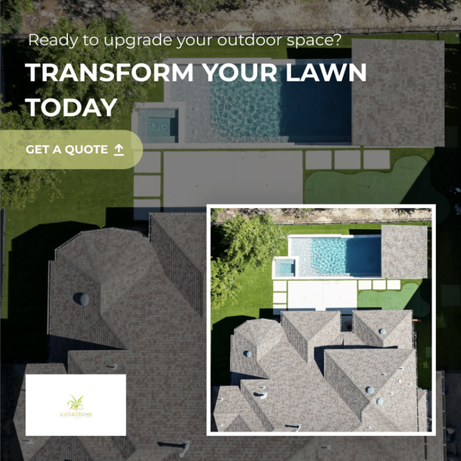 Luxe Blades Residential Backyard Transformation