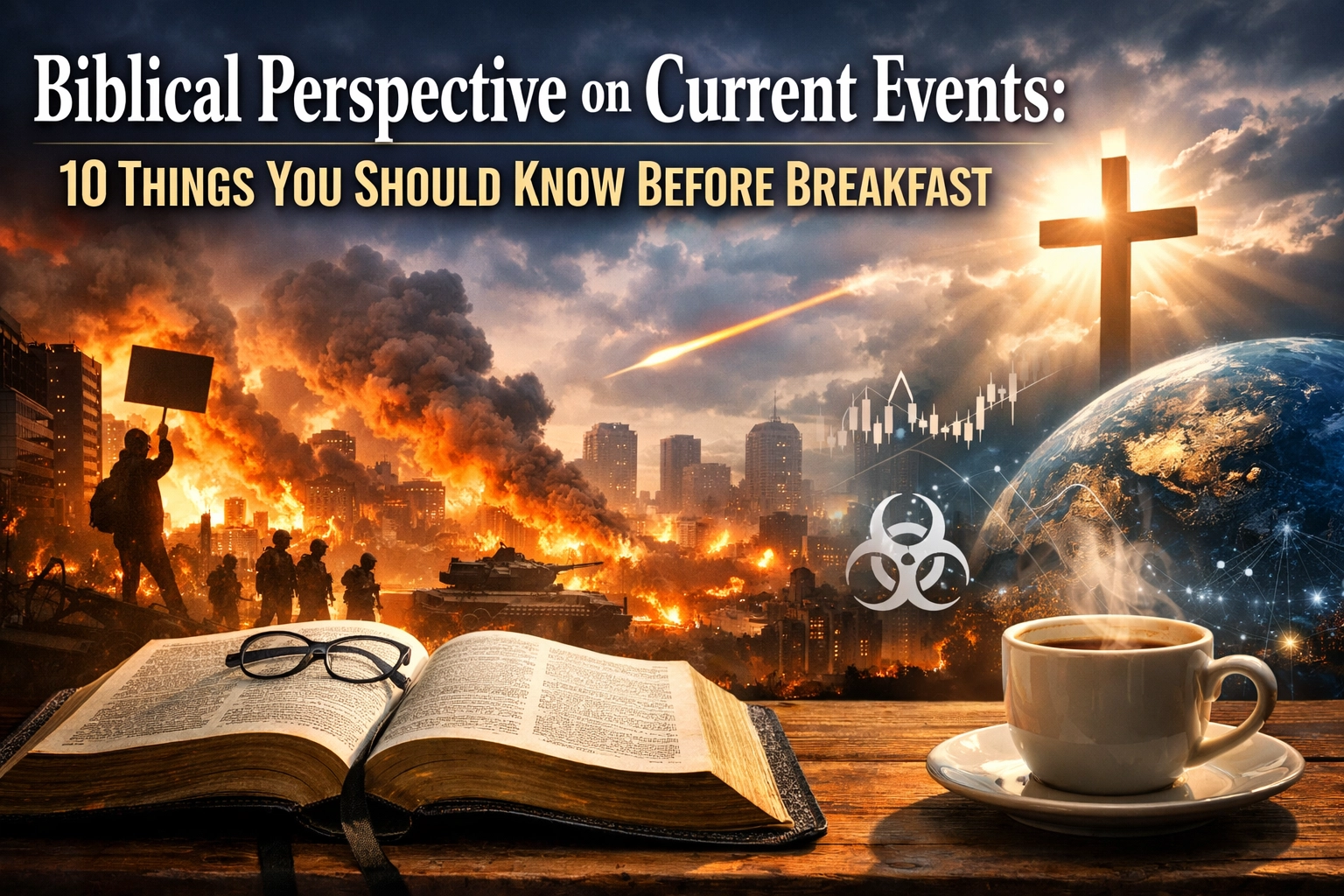 [HERO] Biblical Perspective on Current Events: 10 Things You Should Know Before Breakfast