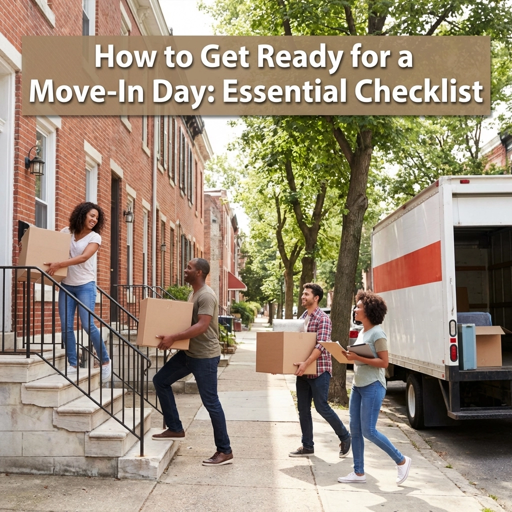 How to Get Ready for a Move-In Day: Essential Checklist