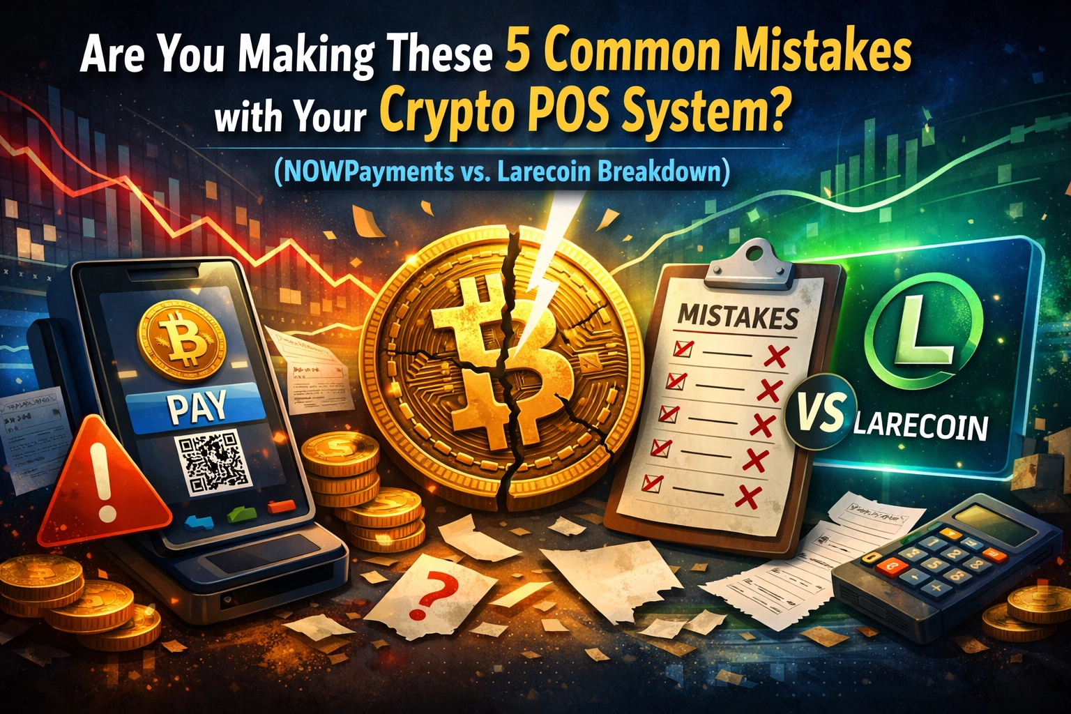 [HERO] Are You Making These 5 Common Mistakes with Your Crypto POS System? (NOWPayments vs. Larecoin Breakdown)