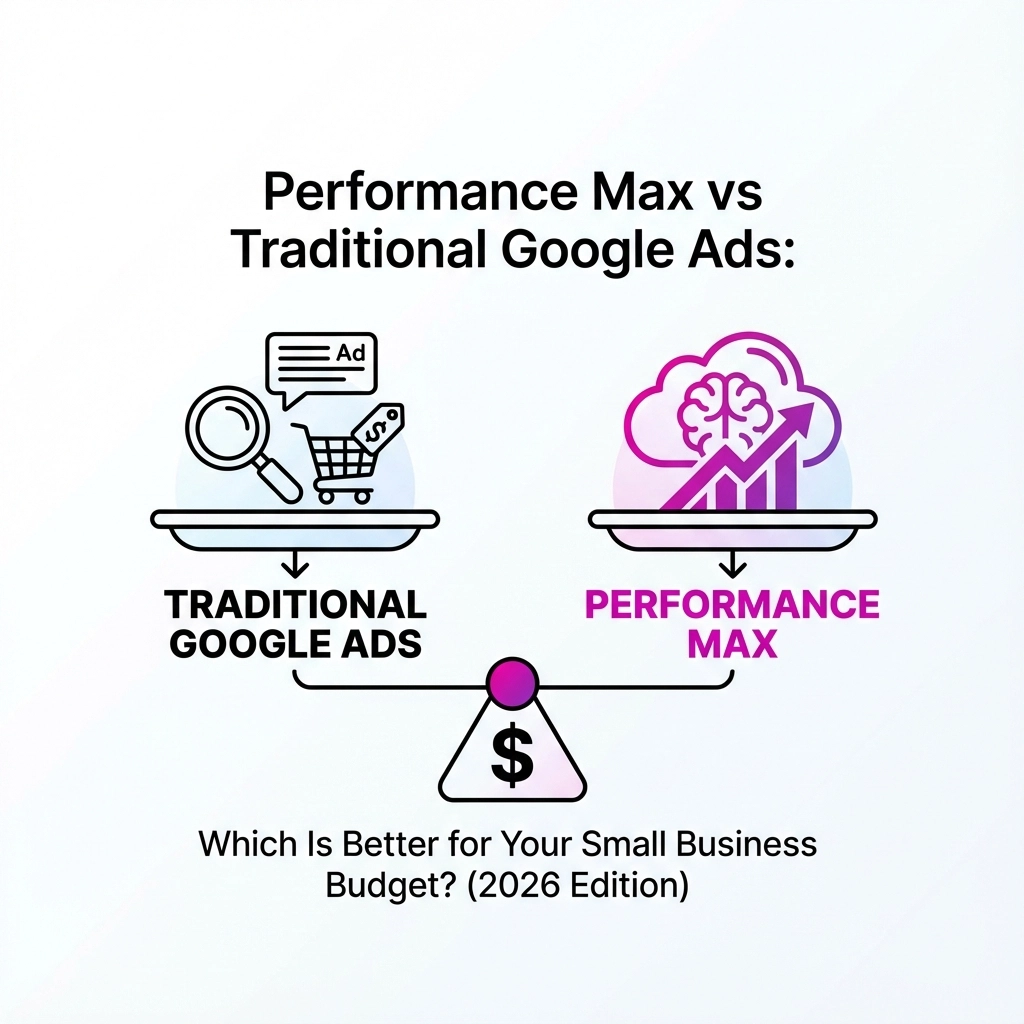 Performance Max vs Traditional Google Ads: Which Is Better for Your Small Business Budget? (2026 Edition)