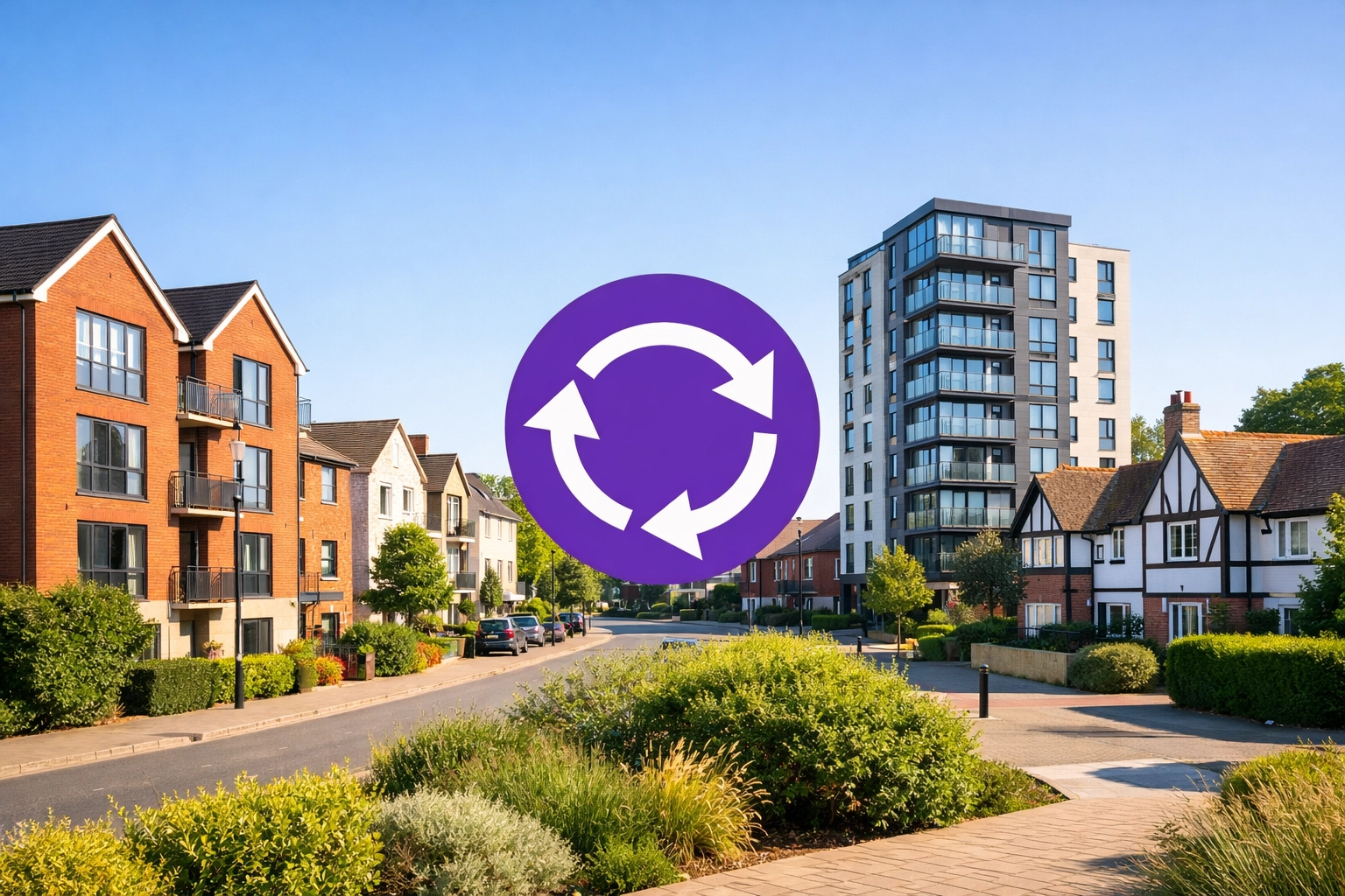 Architectural view of Essex apartments focusing on regular fire risk assessment reviews for flats.