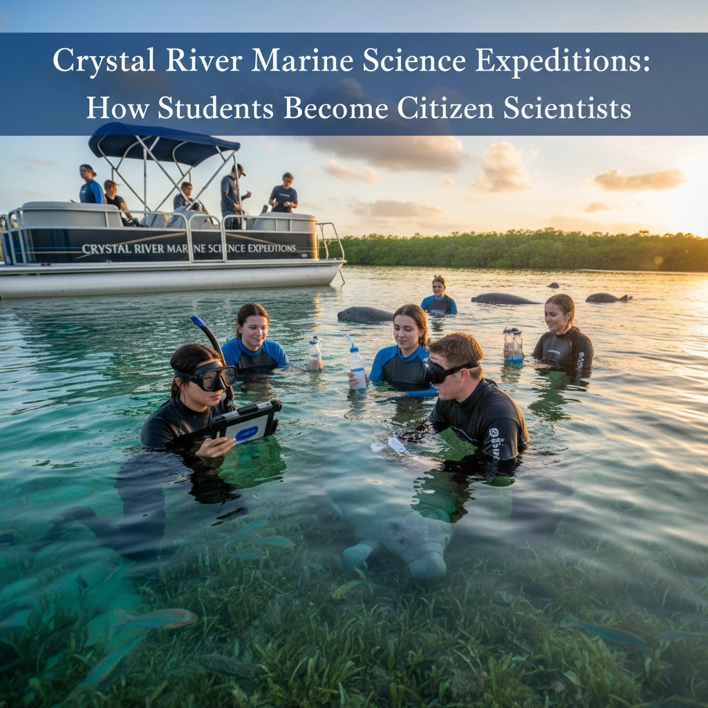 Crystal River Marine Science Expeditions: How Students Become Citizen Scientists