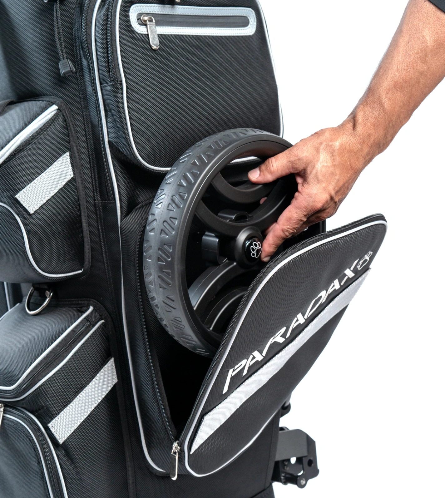 PARADAX AI-1 side pocket with detachable wheel