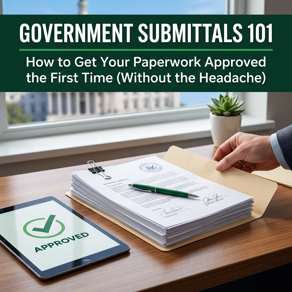 [HERO] Government Submittals 101: How to Get Your Paperwork Approved the First Time (Without the Headache)