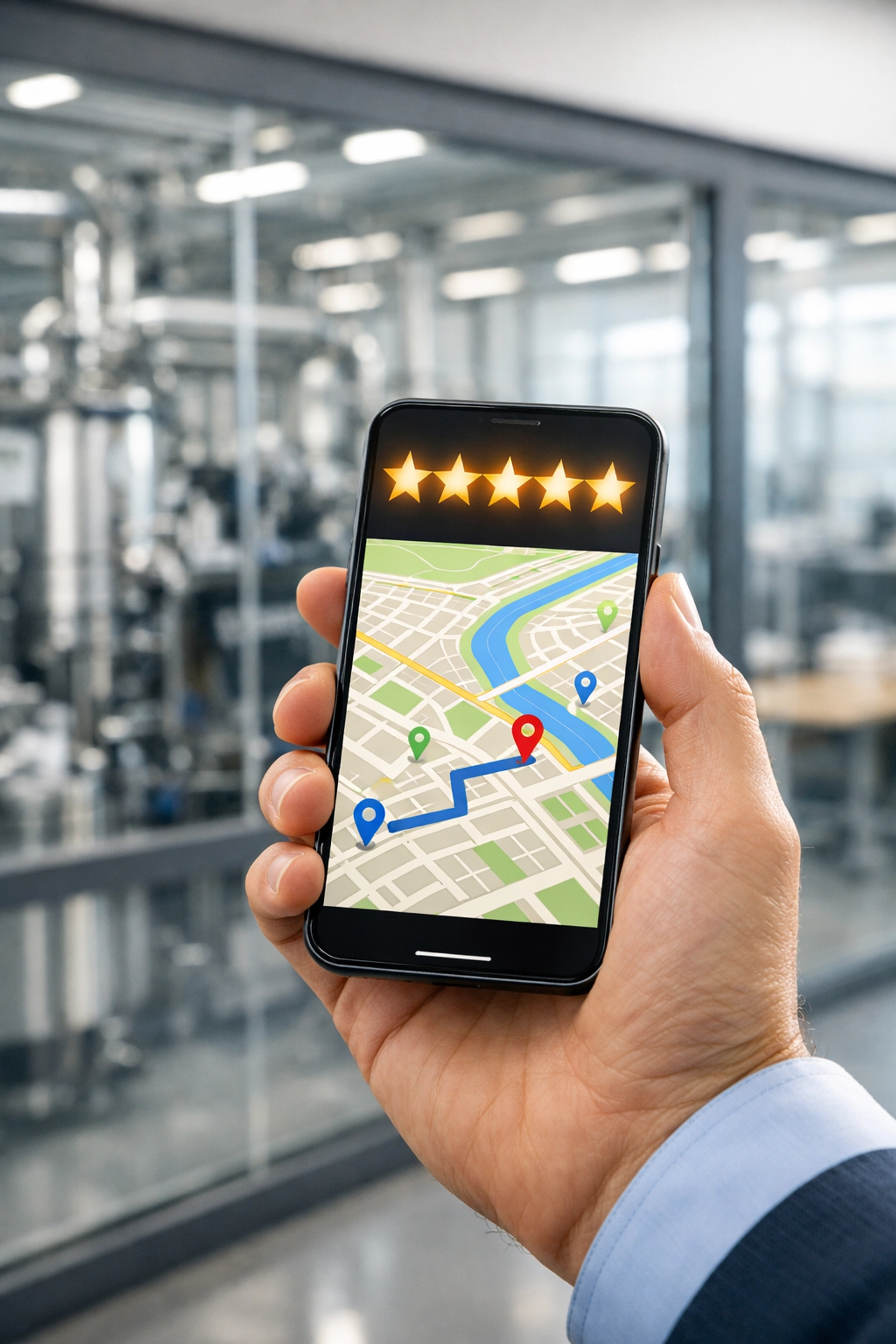 Avis clients Google et visibilité locale pour les services de maintenance de RIDA TS.