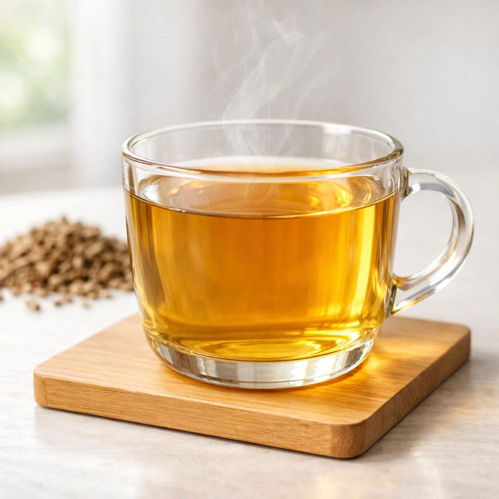 كوب من شاي اليانسون (النافع) الدافئ لتهدئة الهضم وتحسين الصحة العامة