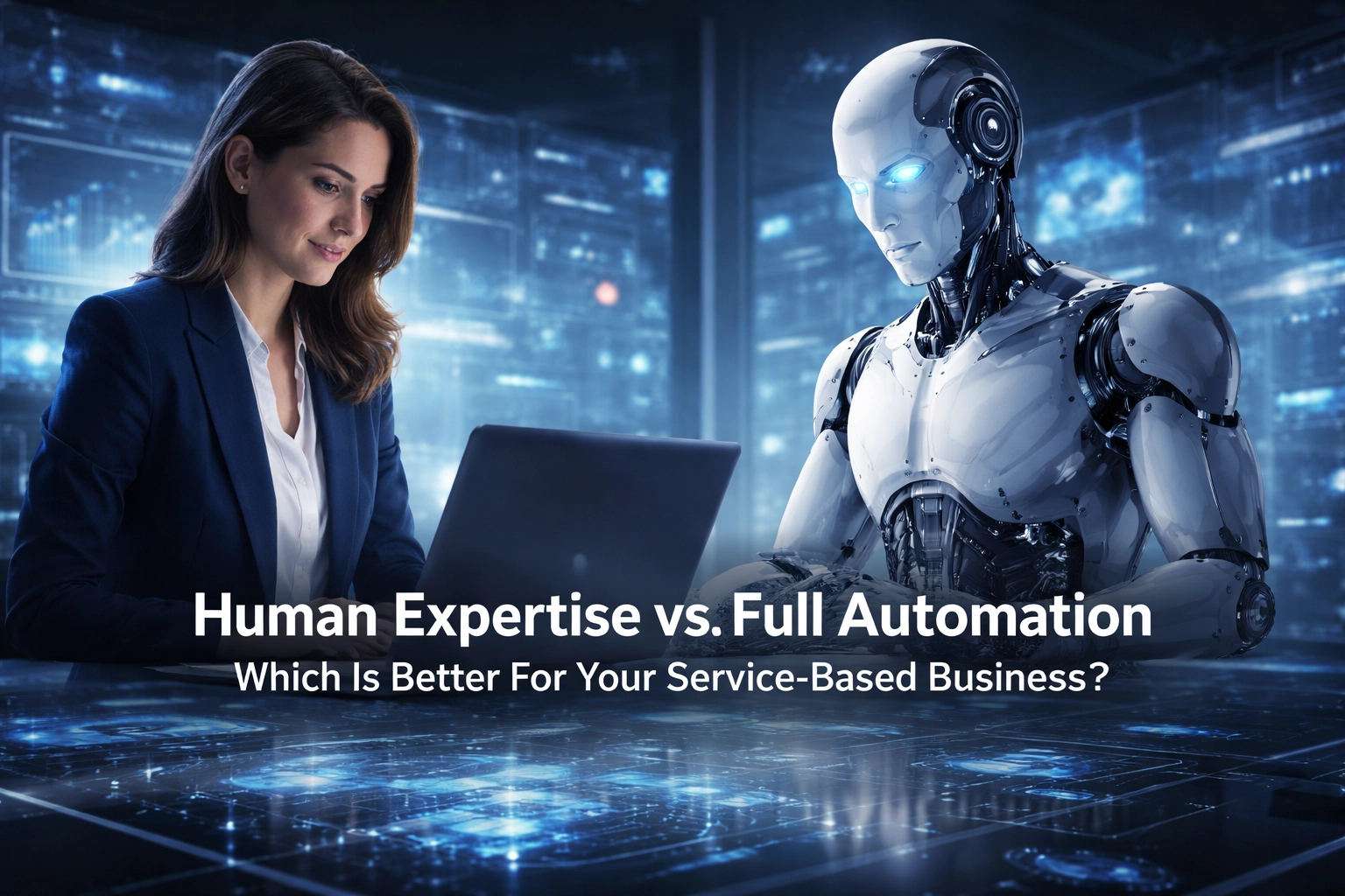[HERO] Human Expertise vs. Full Automation: Which Is Better For Your Service-Based Business?