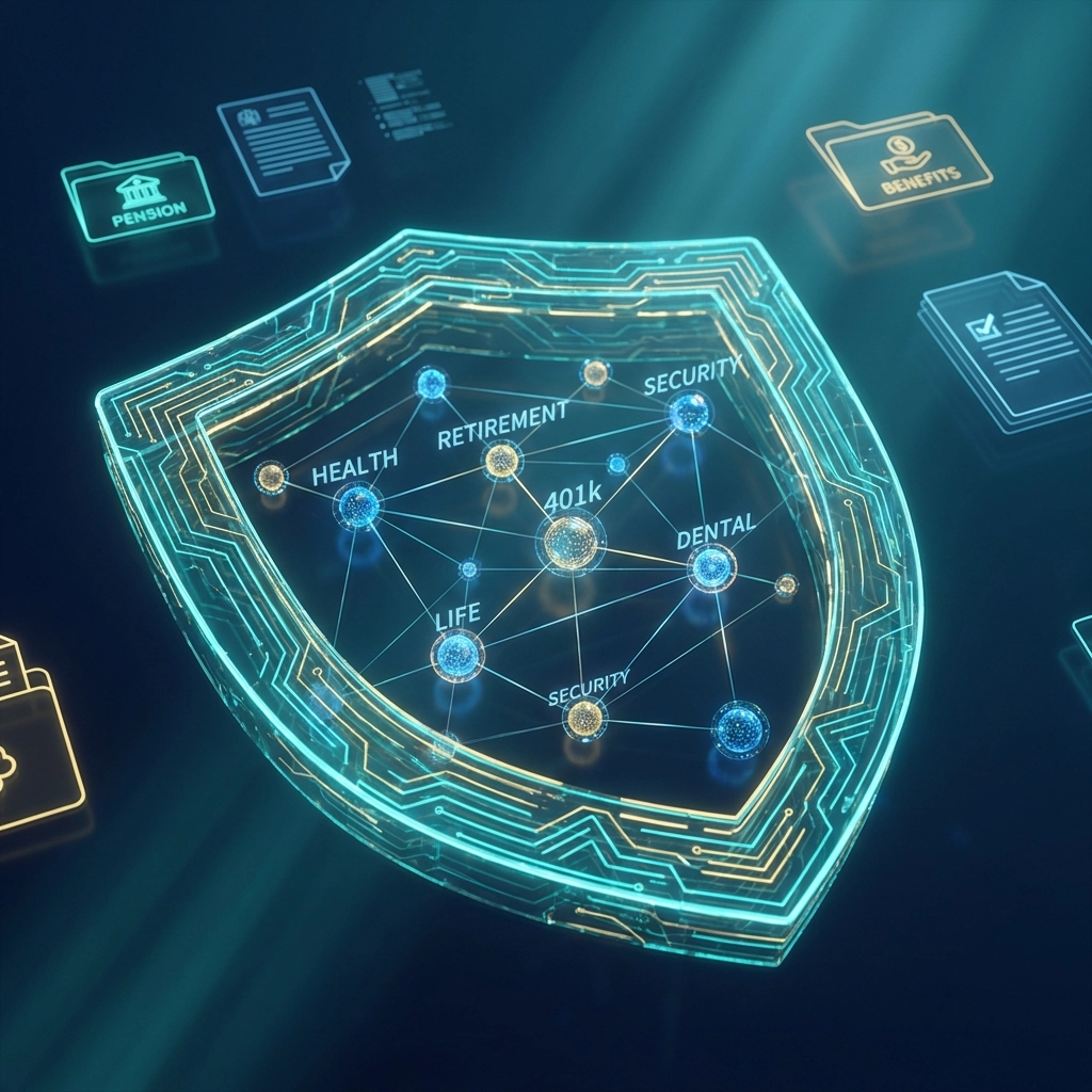 Digital shield protecting benefit plan data reflects Department of Labor 2026 enforcement priorities