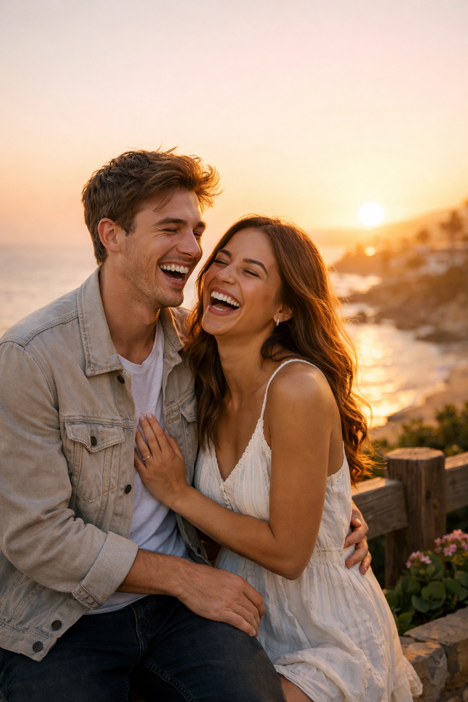 Candid lifestyle photography at Laguna Beach photo spots, showcasing a professional travel portfolio.