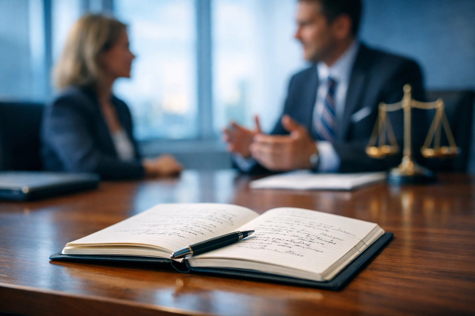 Attorney consultation meeting for Hampton Roads custody case preparation