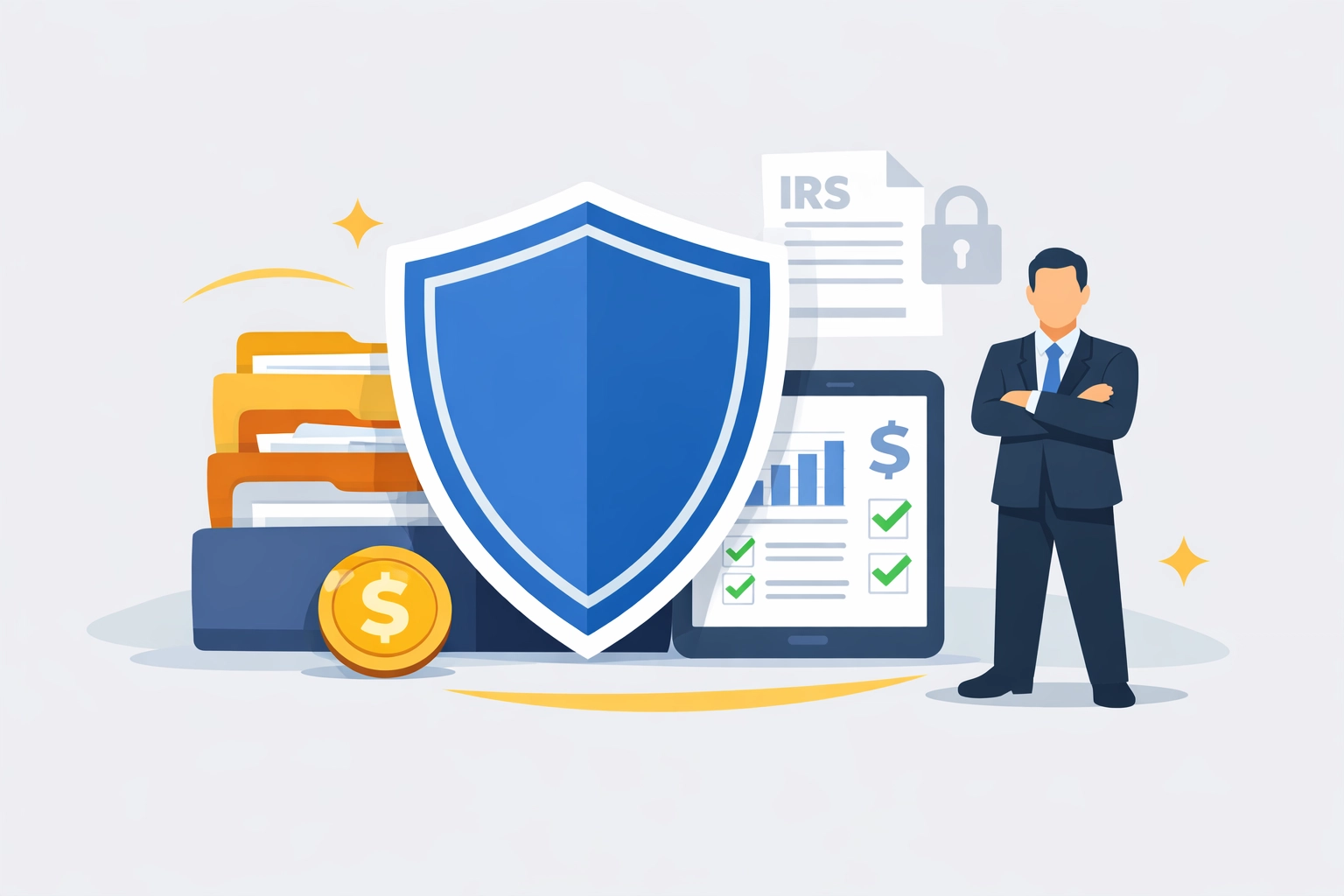 Concierge tax pro providing audit representation and protection against identity theft for taxpayers.