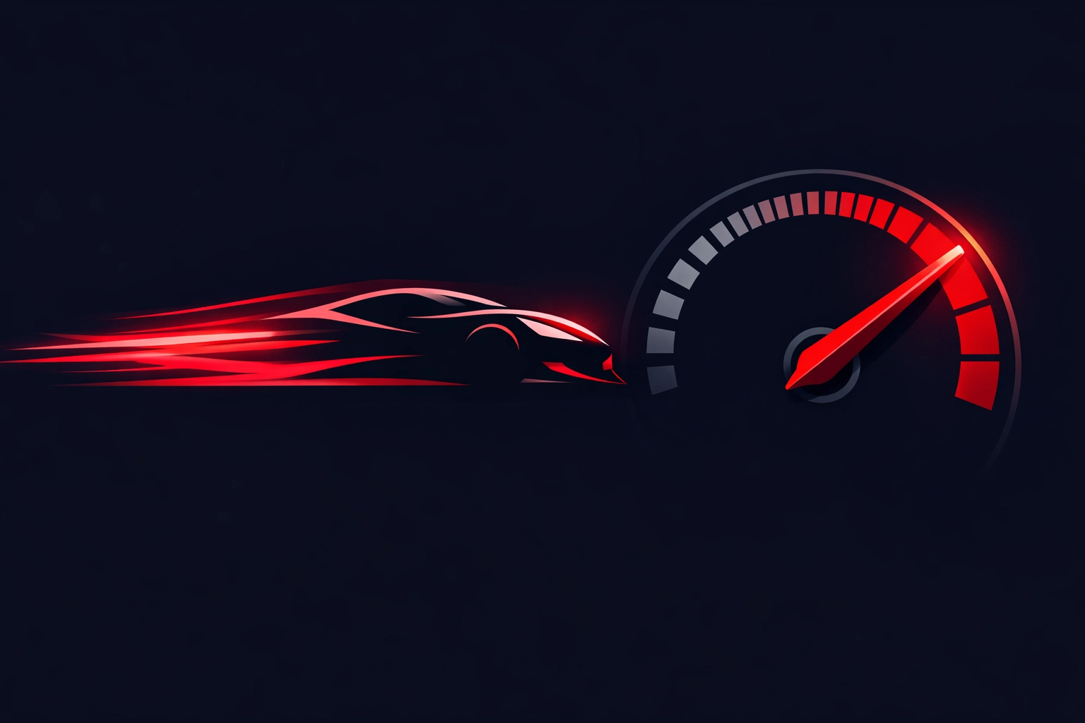 Fast website performance illustration showing how quick loading speeds improve user experience and lead generation.