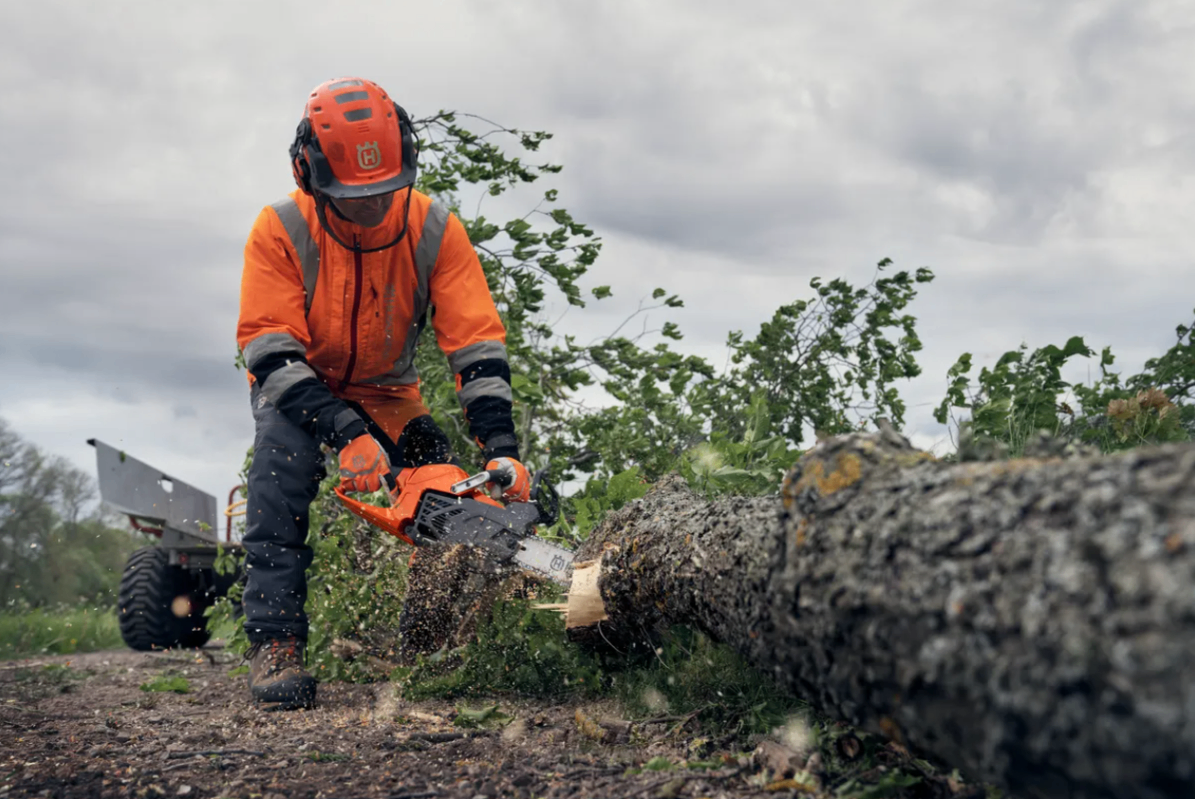 Husqvarna gas chainsaw