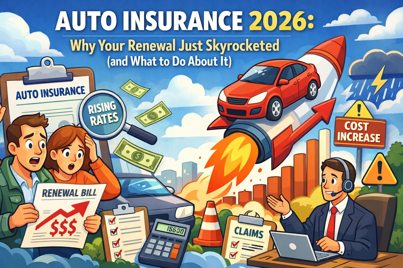 [HERO] Auto Insurance 2026: Why Your Renewal Just Skyrocketed (and What to Do About It)