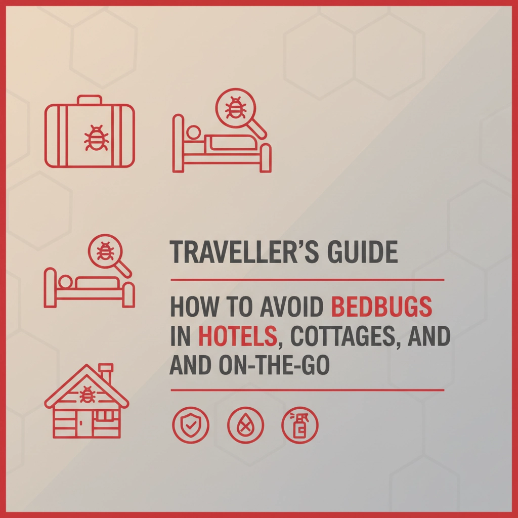 Travellers Guide: How to Avoid Bedbugs in Hotels, Cottages, and On-the-Go