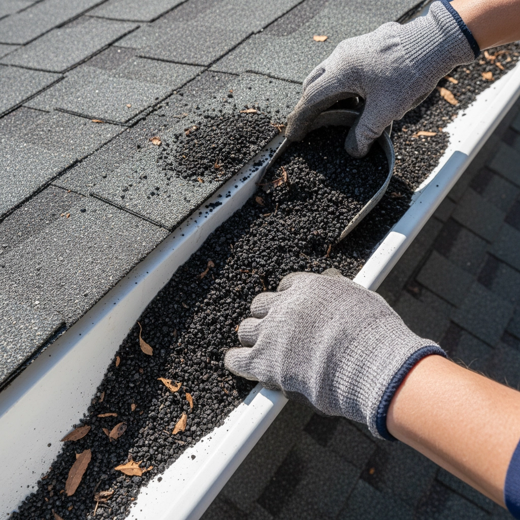 Dirty gutters