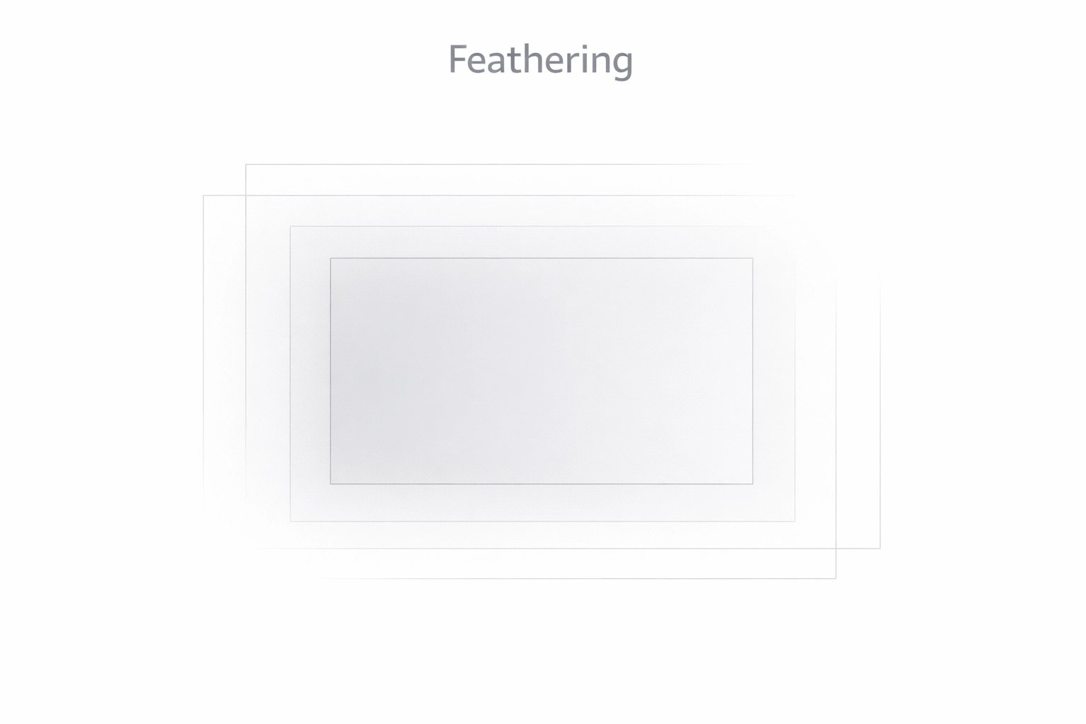 Visual guide showing the drywall feathering technique to blend a repair seamlessly into the wall.