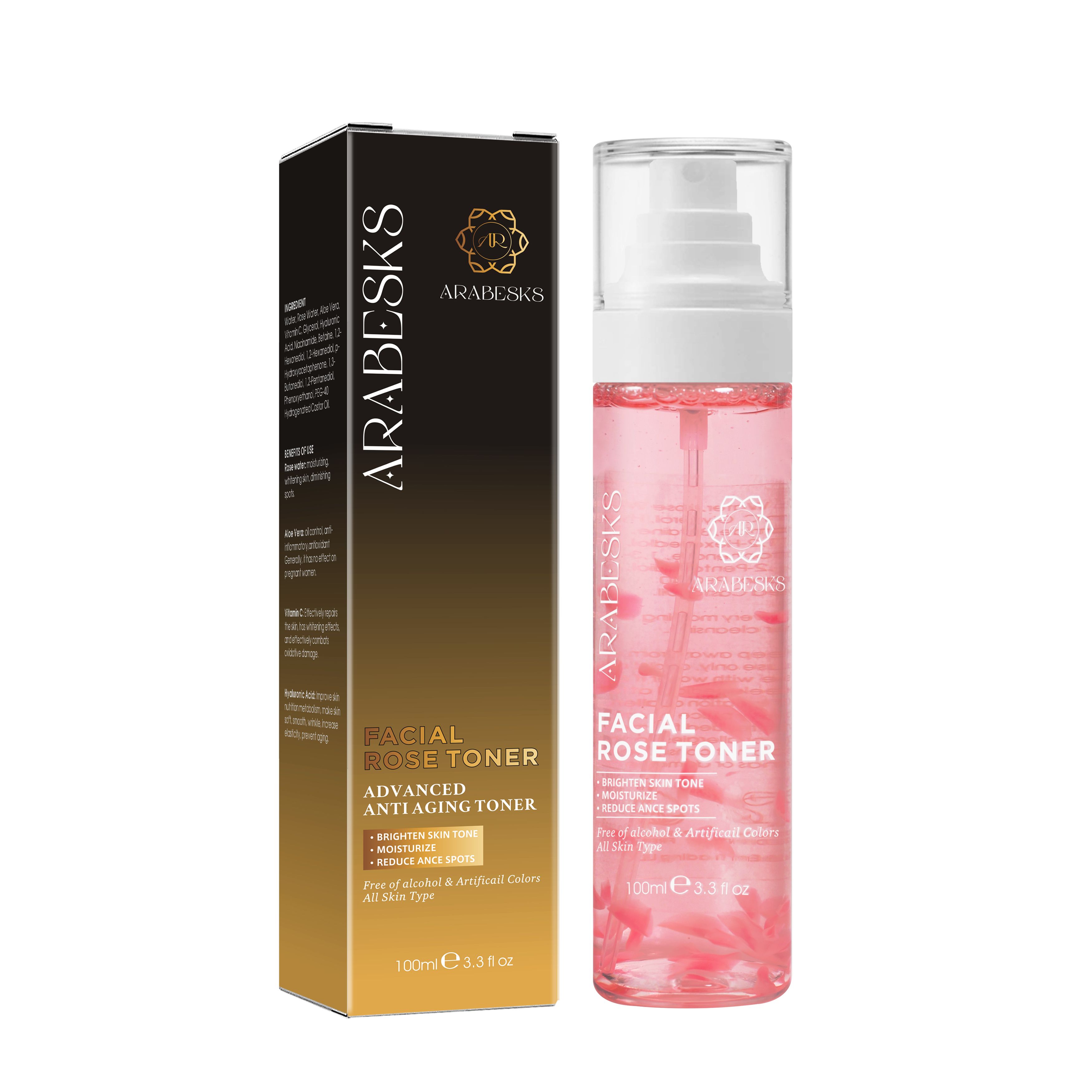 ARABESKS Facial Rose Toner