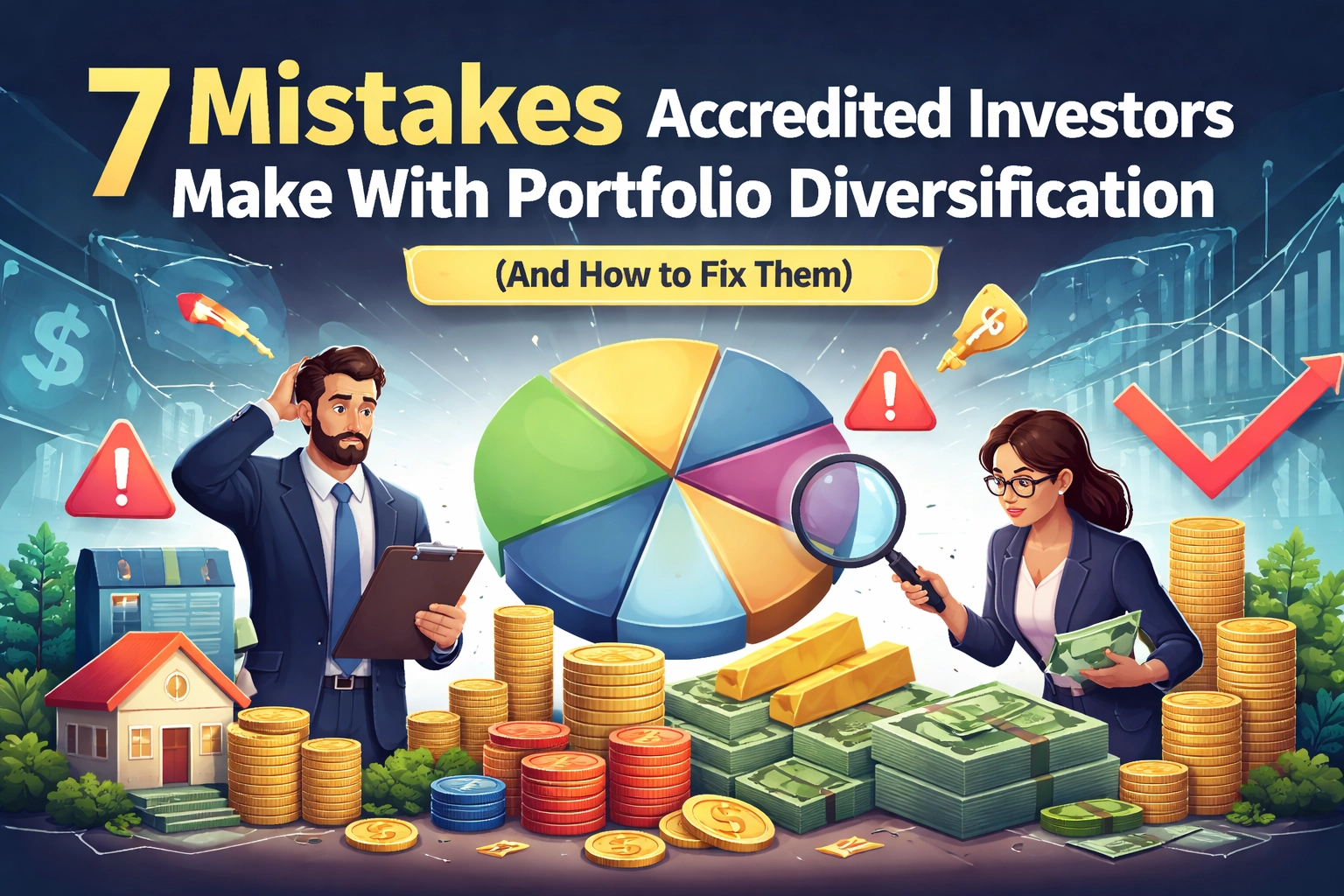 [HERO] 7 Mistakes Accredited Investors Make With Portfolio Diversification (And How to Fix Them)