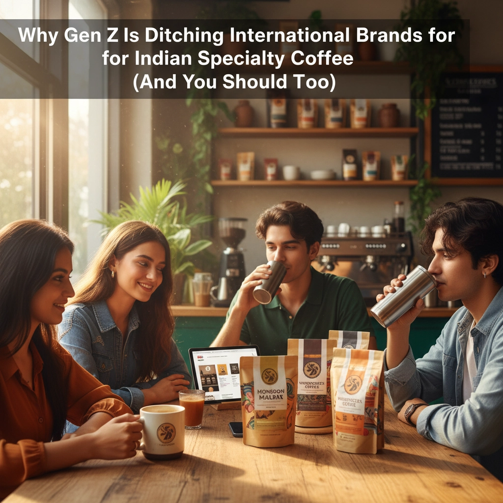 Why Gen Z Is Ditching International Brands for Indian Specialty Coffee (And You Should Too)