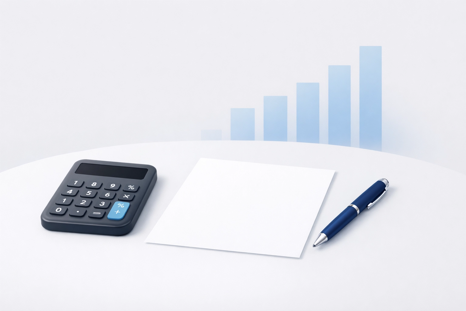 A calculator and property documents representing the Lancaster County tax assessment appeal process.