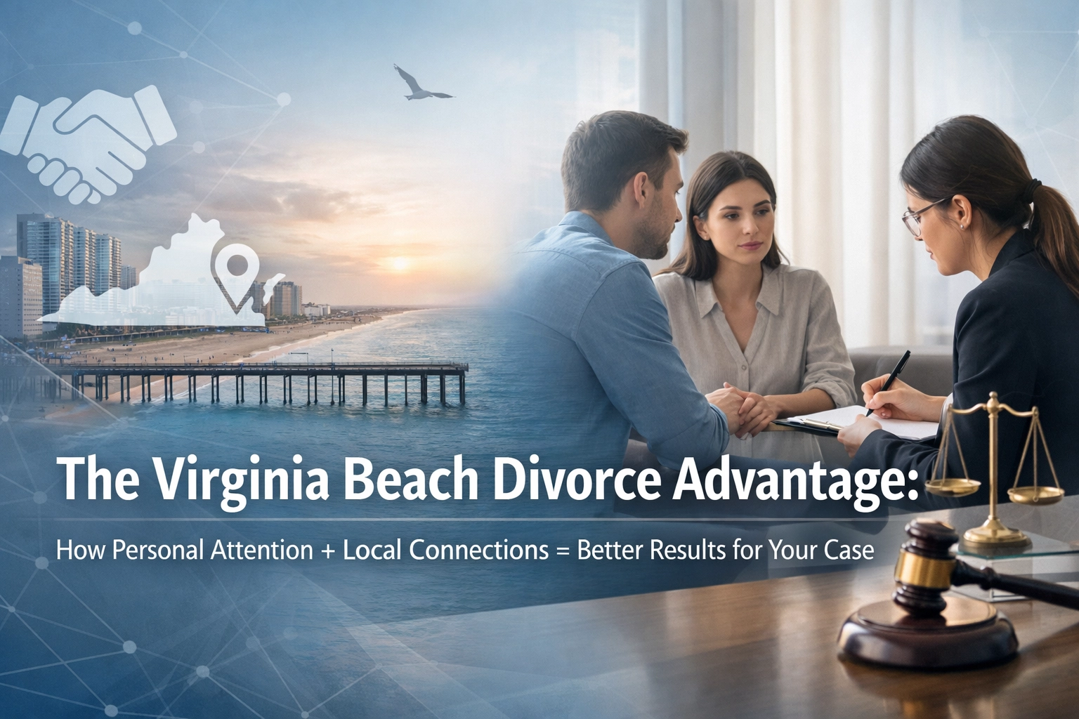 HERO The Virginia Beach Divorce Advantage: How Personal Attention + Local Connections = Better Results for Your Case