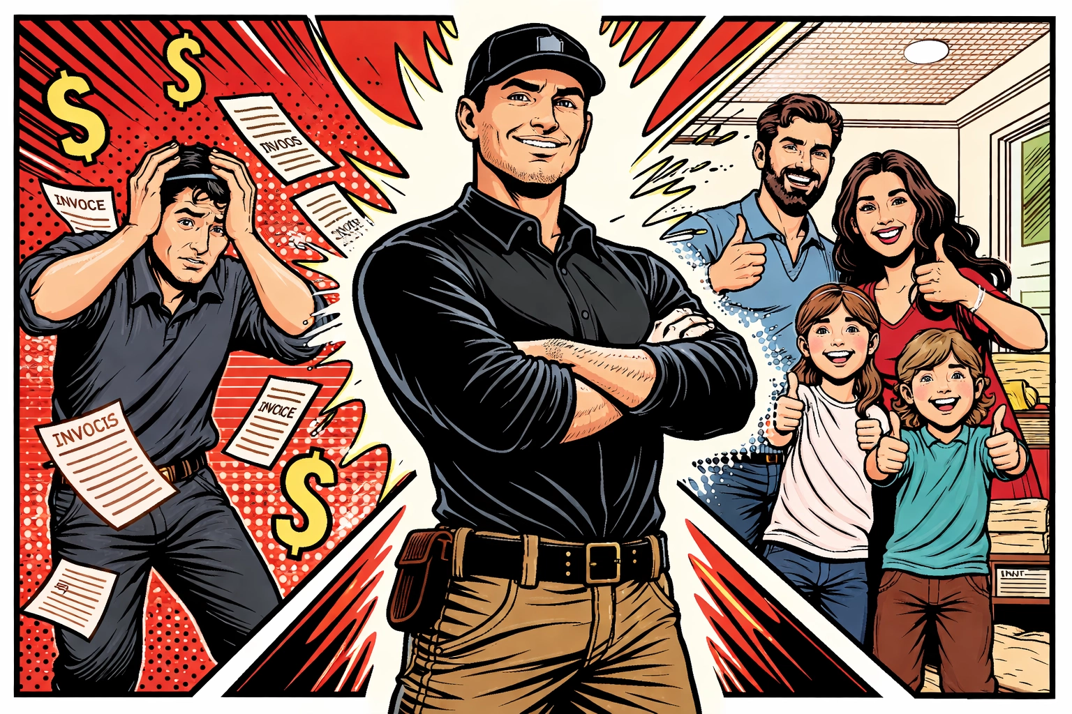 Pest X technician comparing hidden bed bug treatment costs versus transparent pricing