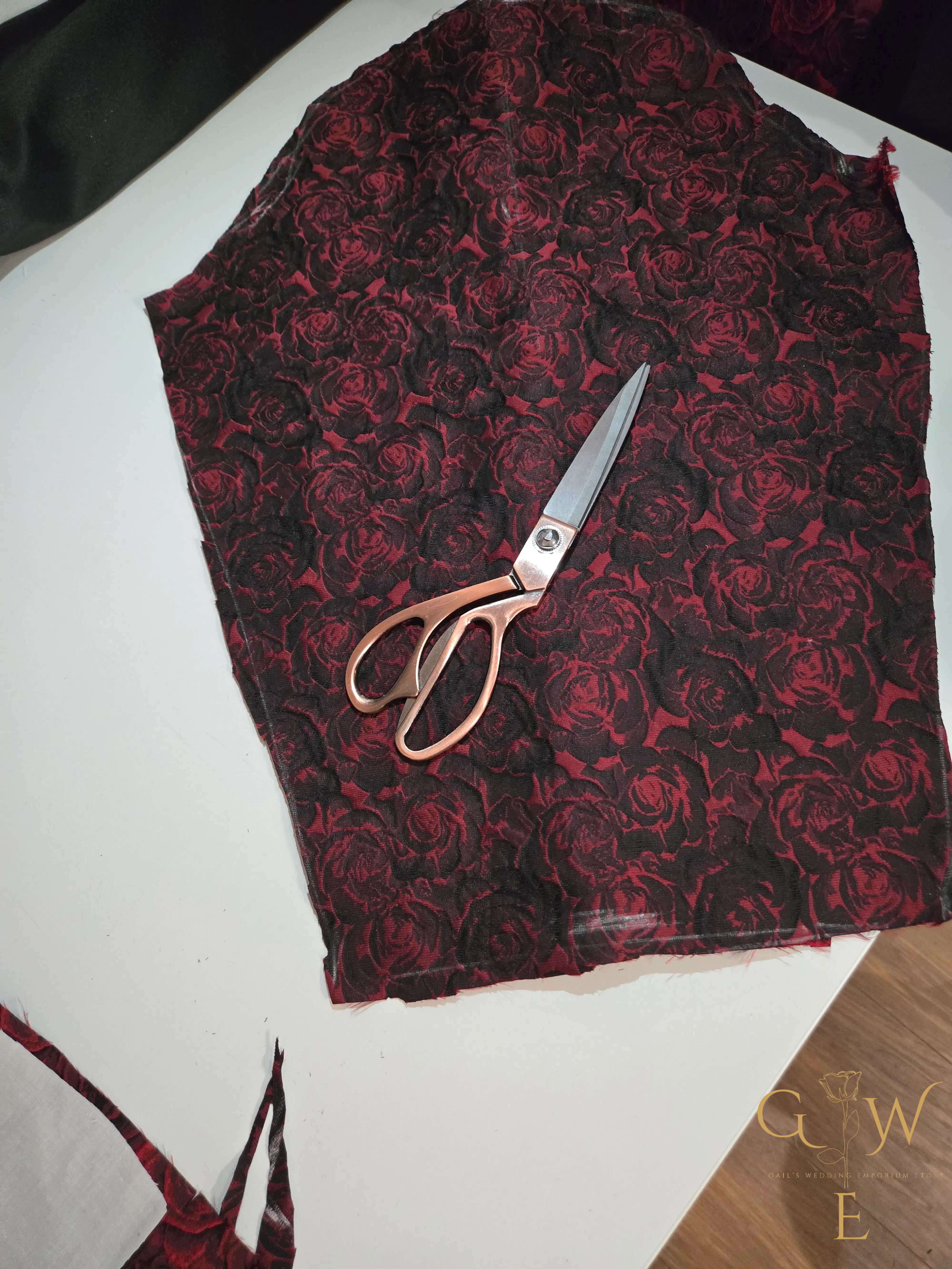 Finished Gothic MOB look — Bespoke hat — final styling details