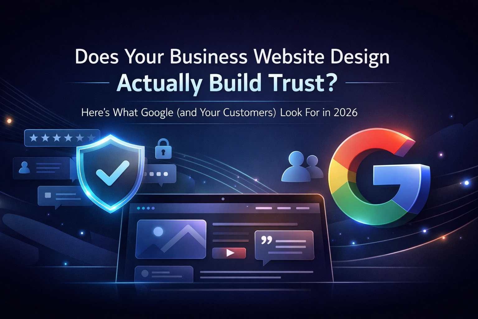 [HERO] Does Your Business Website Design Actually Build Trust? Here's What Google (and Your Customers) Look For in 2026