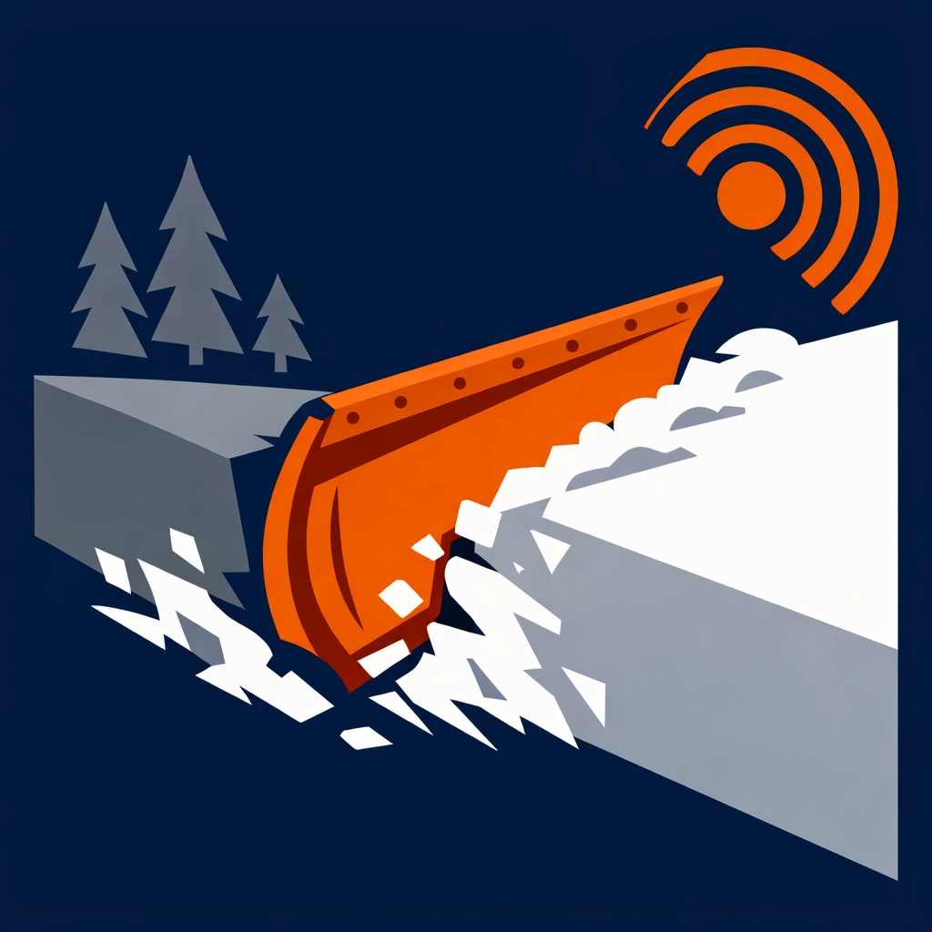 Commercial snow removal and ice management with 24/7 emergency service response.