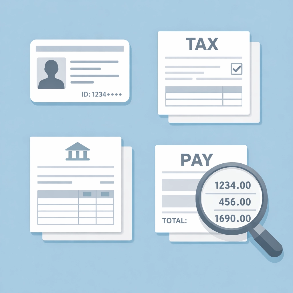 Documentos necesarios para solicitar hipoteca: identificación, tax returns y comprobantes de ingreso