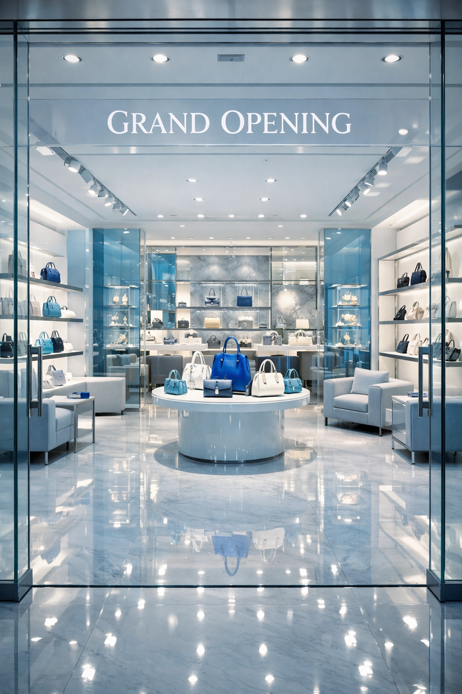 Spotless retail showroom in Saugus with streak-free windows and high-gloss commercial floors.