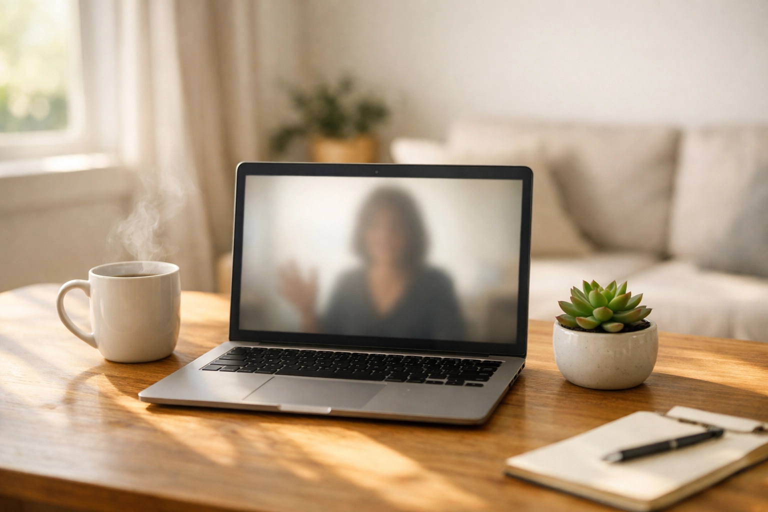 Diszkrét online szexuális tanácsadás laptopon keresztül a potencia javításáért.