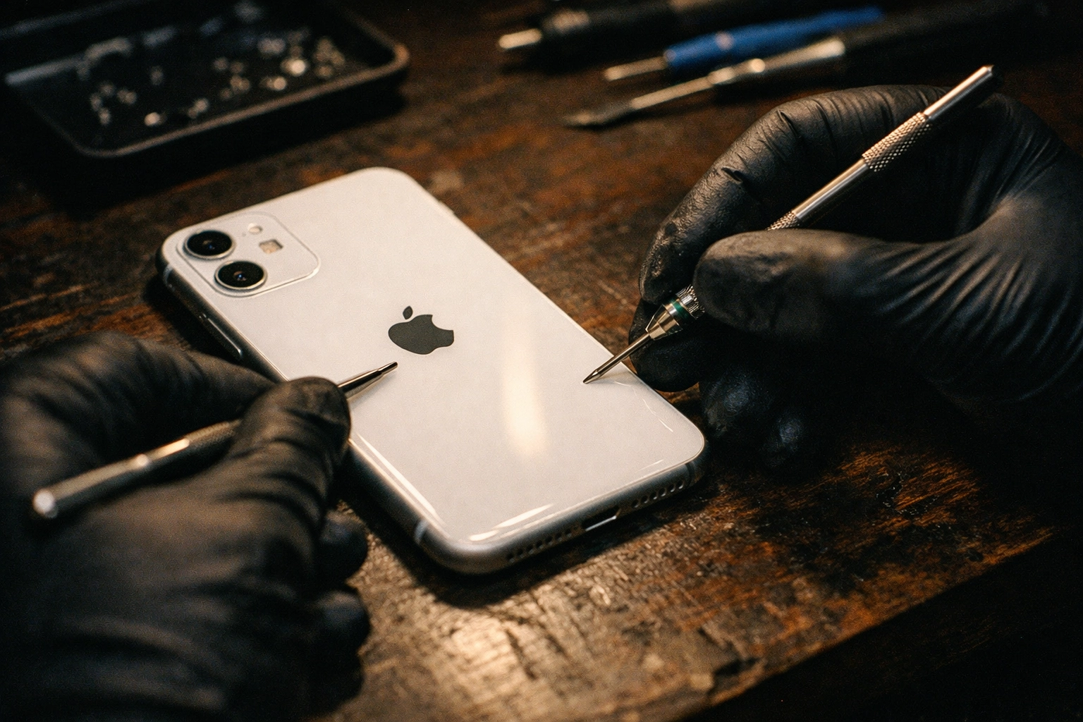 iPhone 11 battery repair by professional technician in NYC