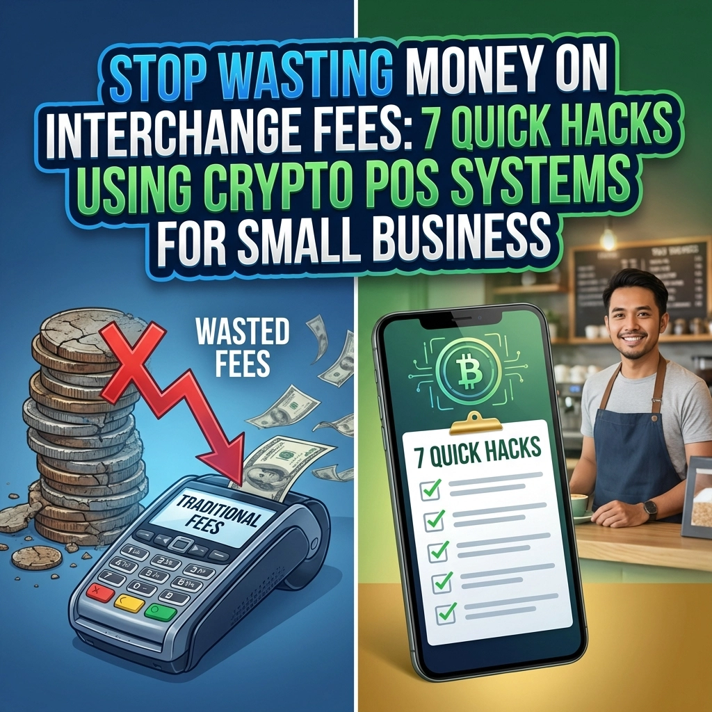 [HERO] Stop Wasting Money on Interchange Fees: 7 Quick Hacks Using Crypto POS Systems for Small Business