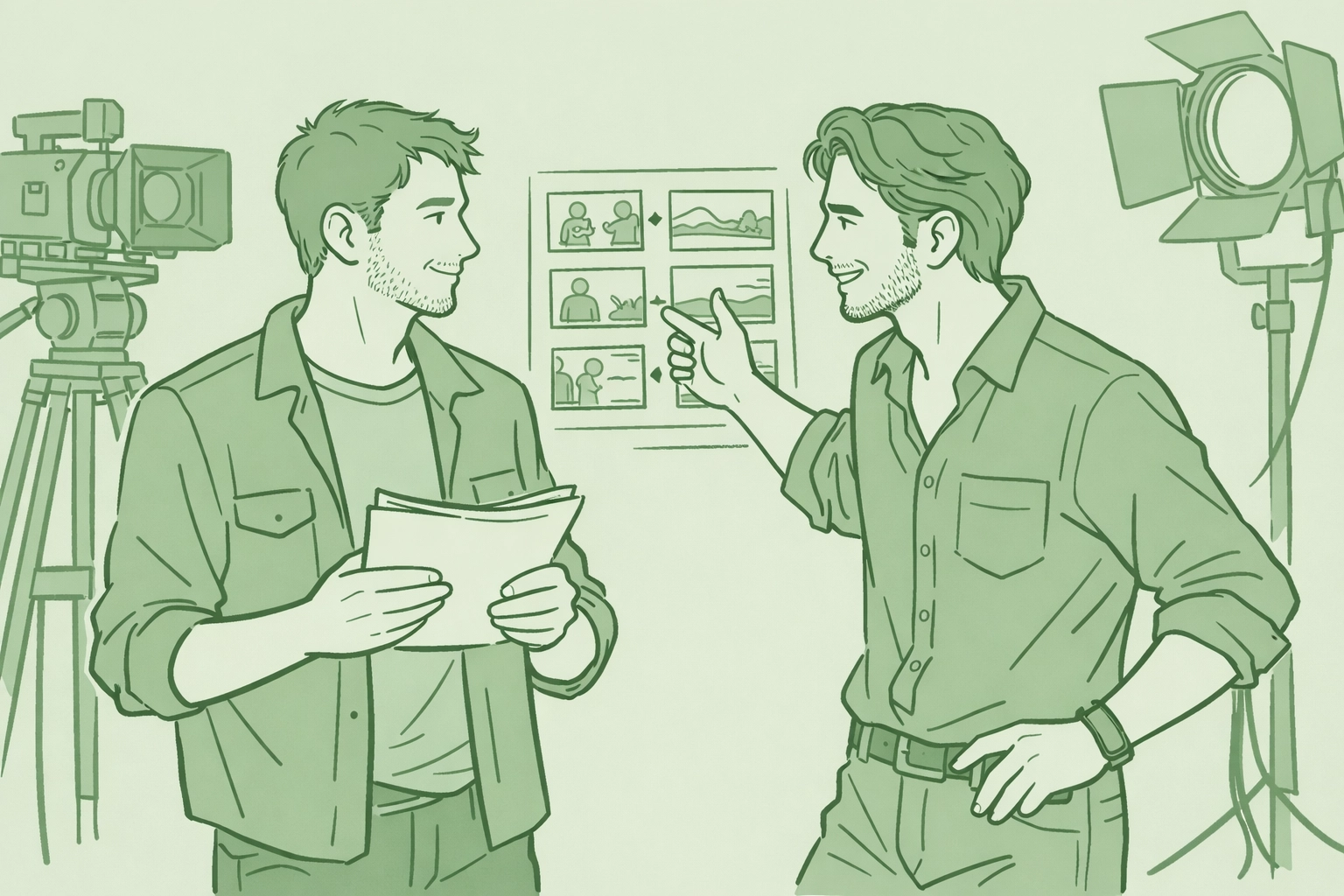 Film producers planning Netflix adaptation of gay romance book with script and storyboard