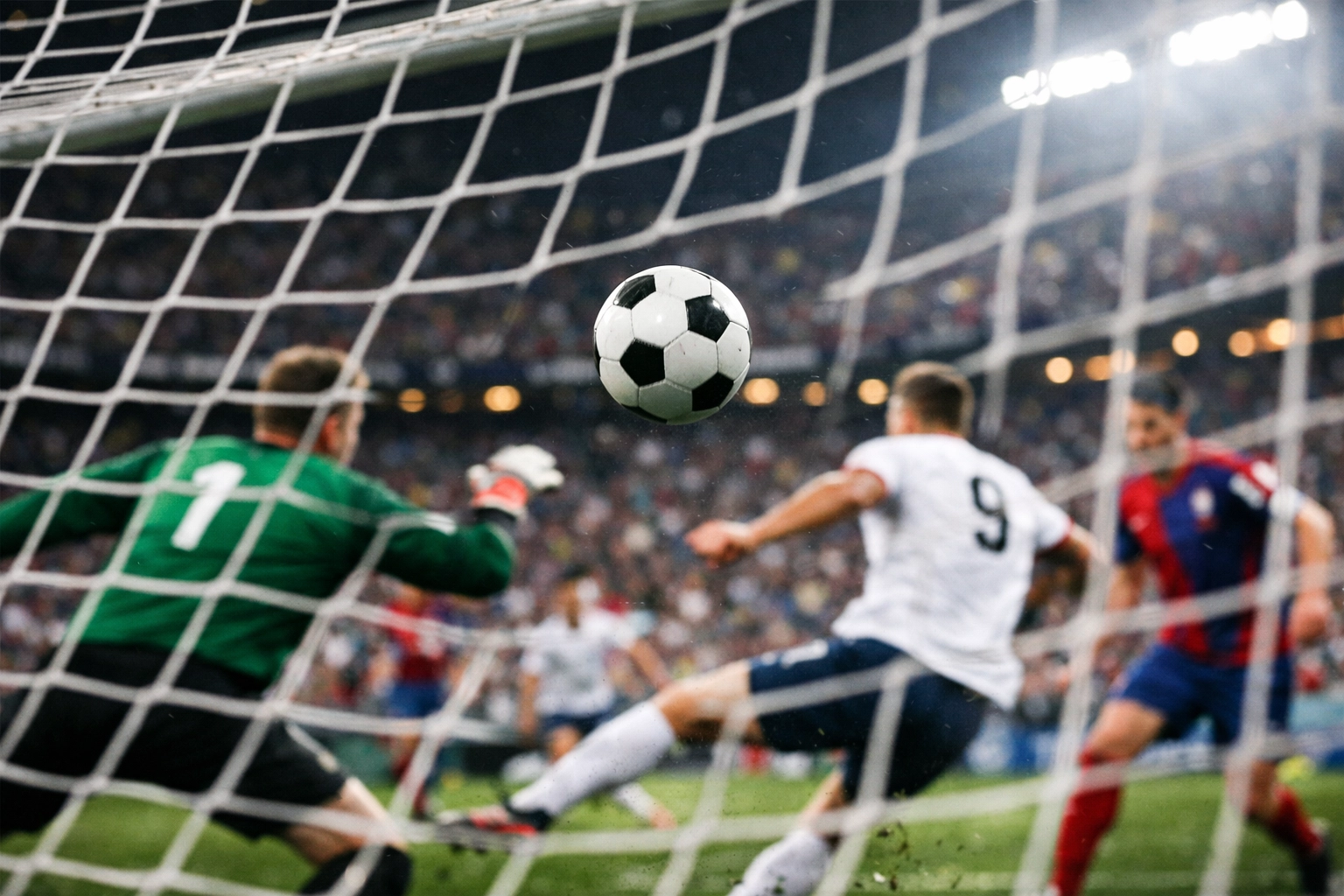 Live Fußballspiel Spielszene für Echtzeit-Wetten und Live-Wetten Strategie