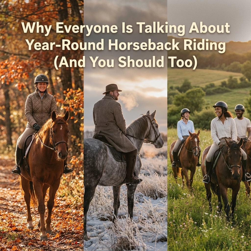 Year-Round Riding, Rain or Shine — Thanks to Our Covered Arena 🌦️