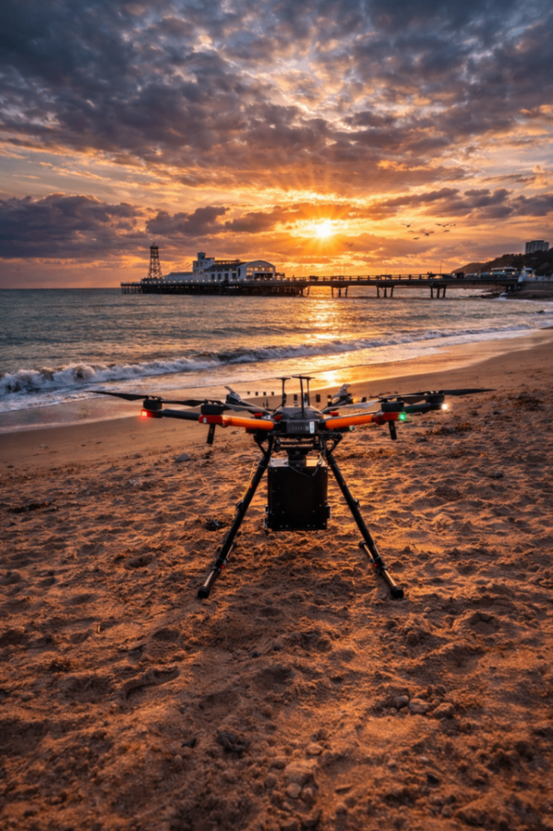 Professional Memorial Drone Ceremony