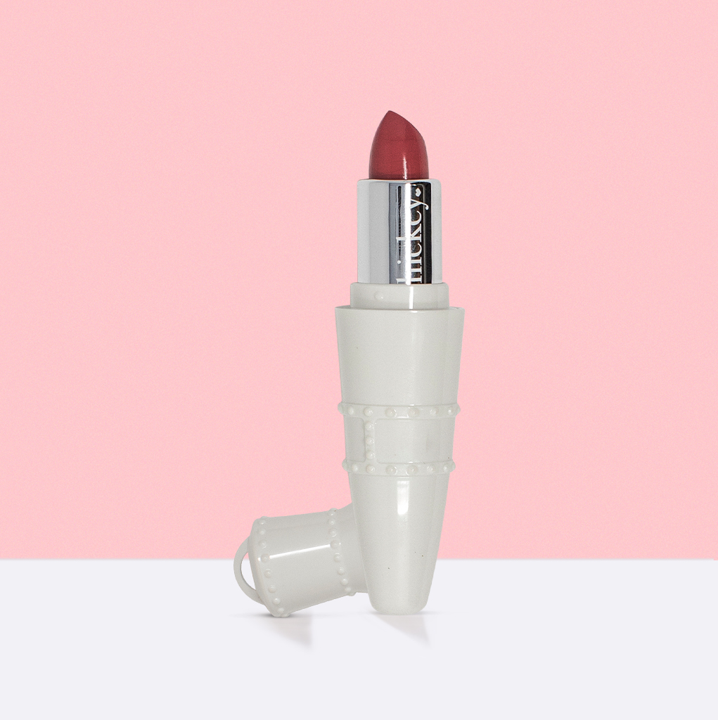Refillable Hickey Lipstick Pendant – White Rosy Nude