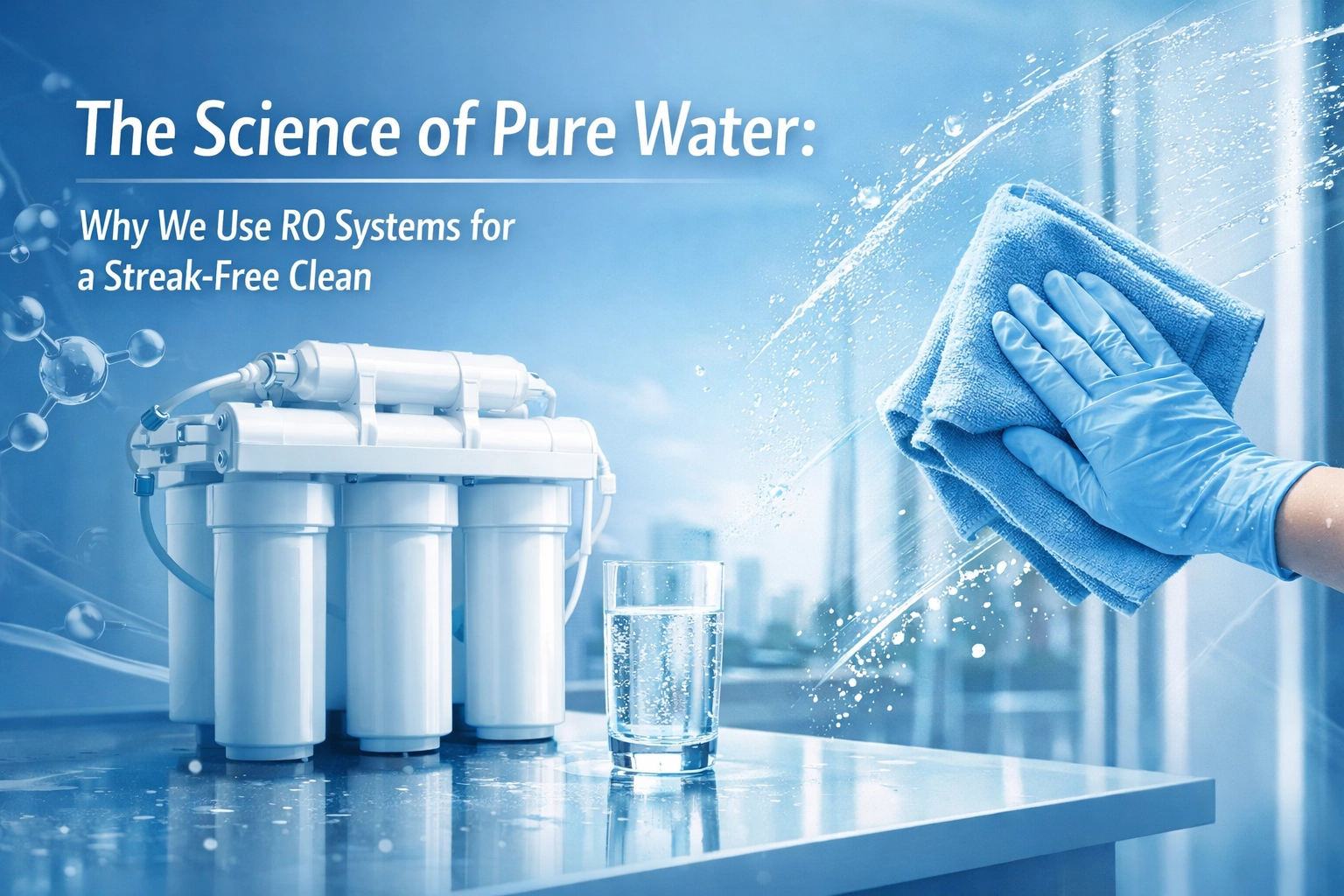 [HERO] The Science of Pure Water: Why We Use RO Systems for a Streak-Free Clean