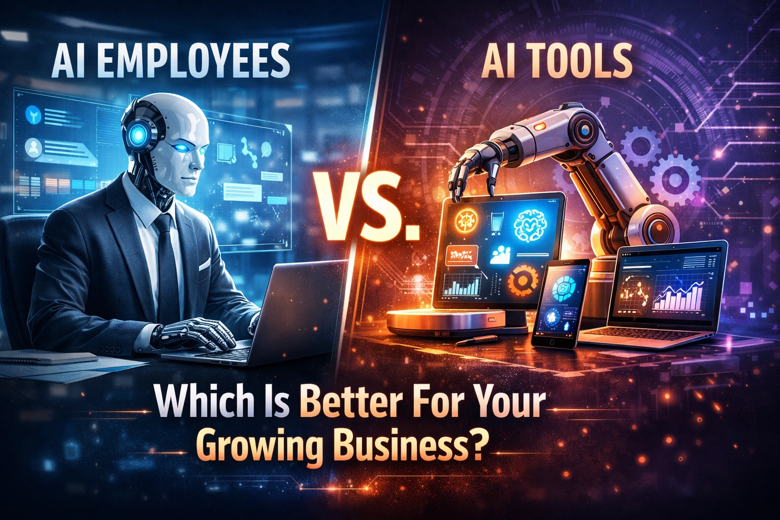[HERO] AI Employees vs. AI Tools: Which Is Better For Your Growing Business?