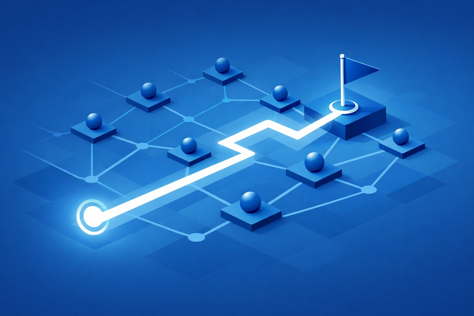 Digital network map illustrating clear navigation and inclusive user pathways for better web strategy.