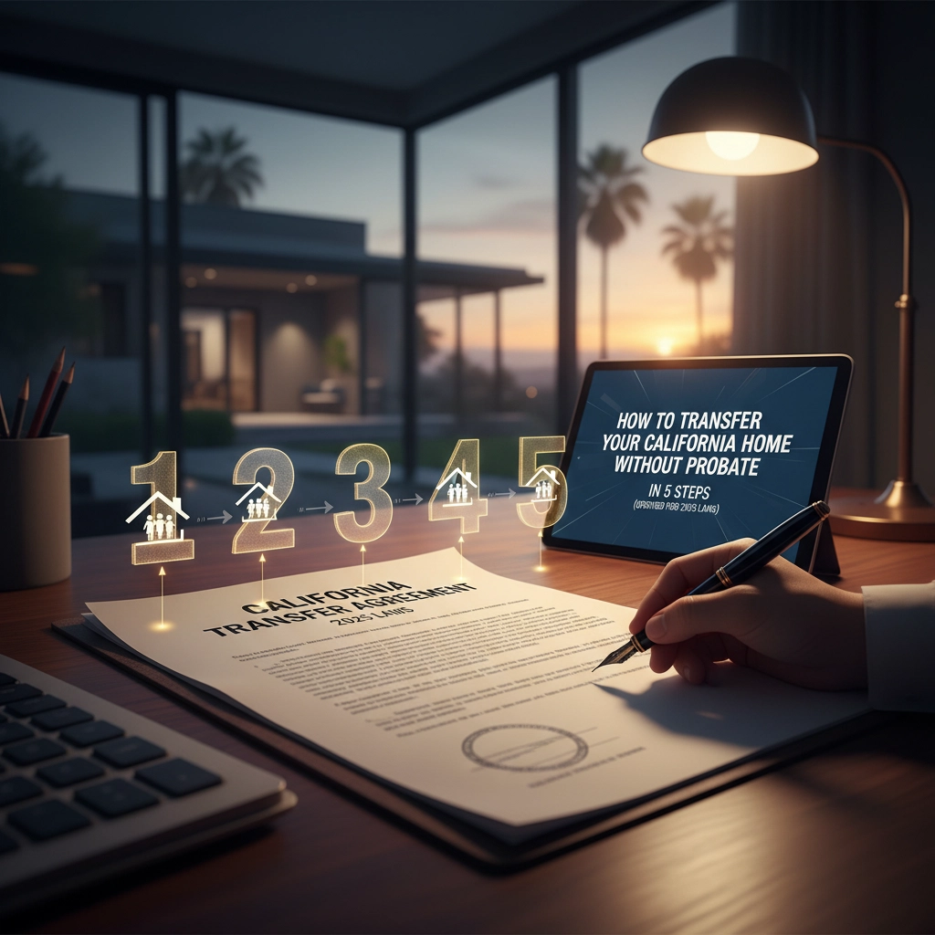 How to Transfer Your California Home Without Probate in 5 Steps (Updated for 2025 Laws)
