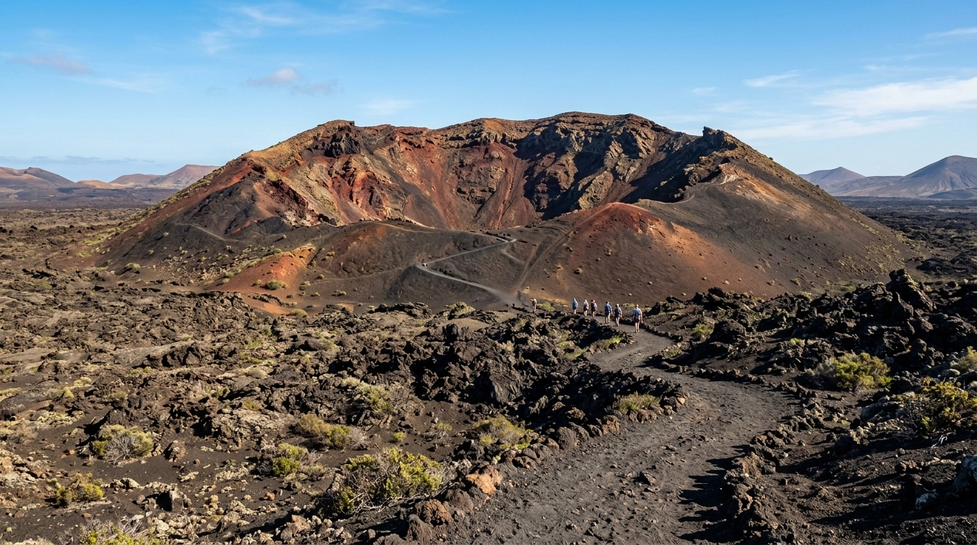 Caldera de Los Cuervos Hike