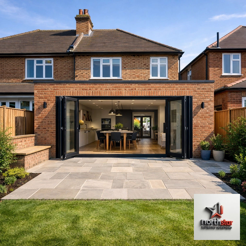 Close-up craftsmanship detail showing high-end joinery/brickwork finish.