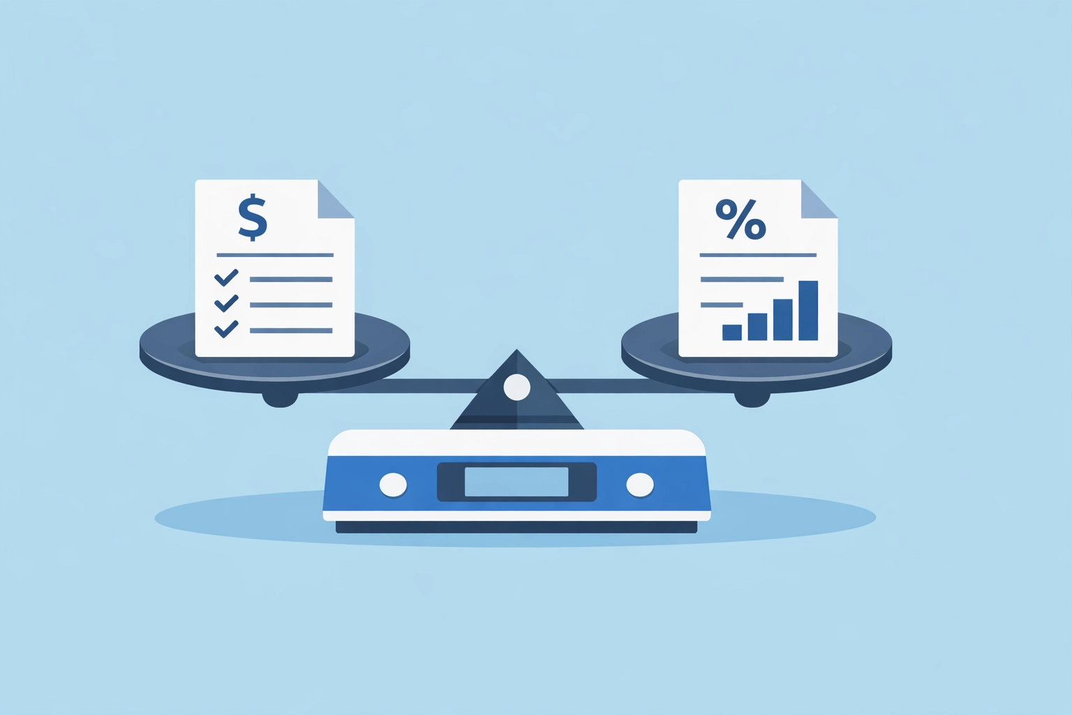 Comparación de ofertas de préstamos e hipotecas para elegir el mejor financiamiento.