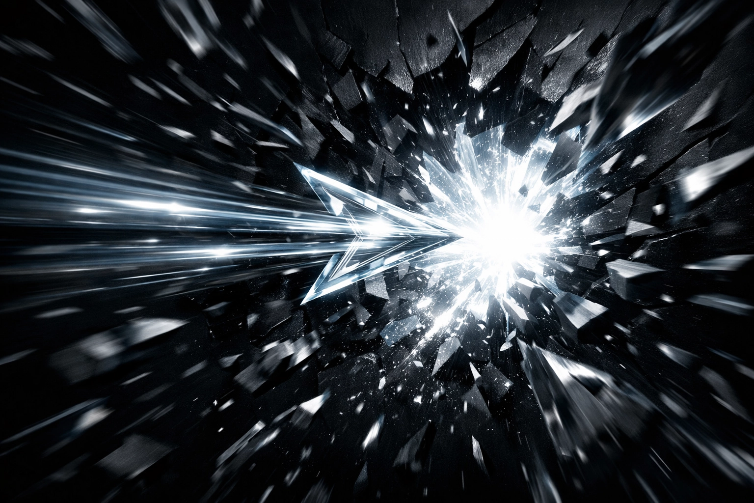 Symbolic momentum shift showing a price breakout above institutional dark pool resistance levels.